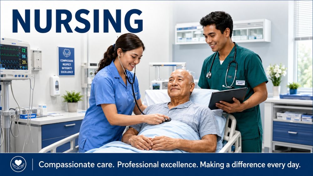 Nursing students learning on Nurse Scholars Academy